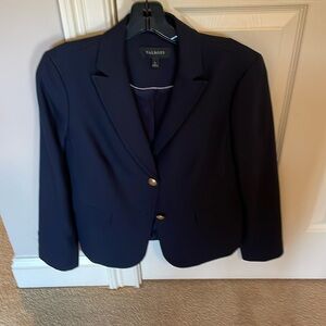 EUC Talbots wool blazer -lined with gold buttons